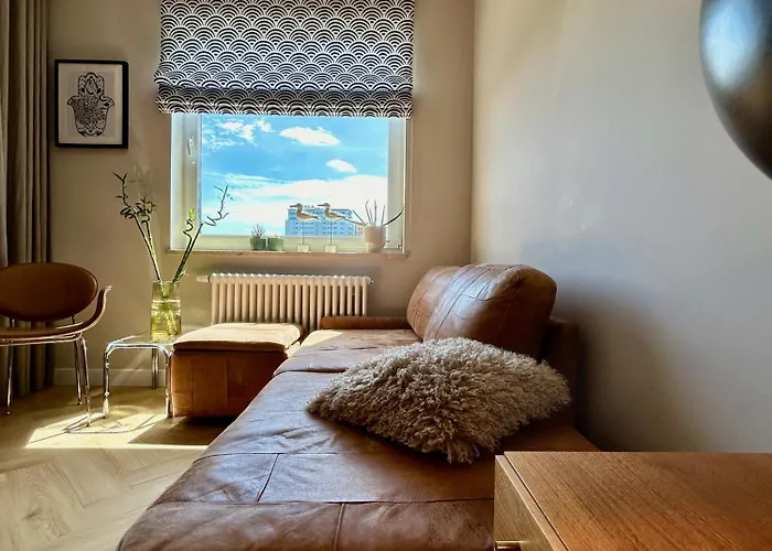 公寓 Plazowy Zakatek Boho 格但斯克