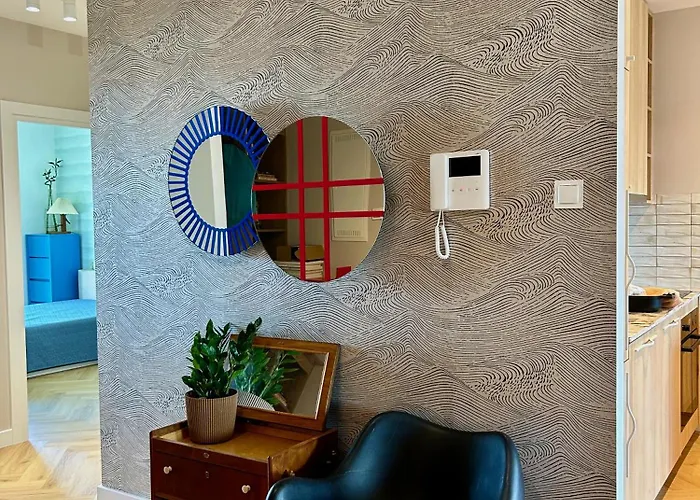 公寓 Plazowy Zakatek Boho 格但斯克