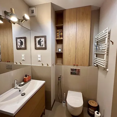 Apartment Plazowy Zakatek Boho - 3 Sypialnie, 2 Lazienki, Parking Danzig